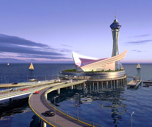 杭州湾跨海大桥海中平台刷新工程（浙江）