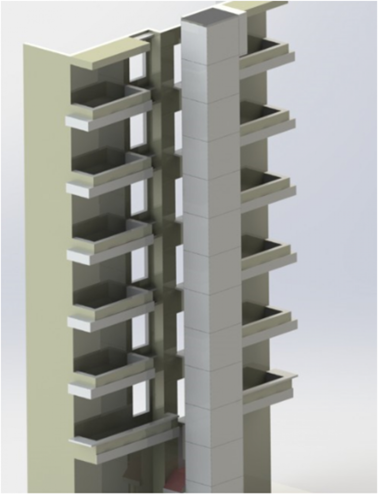 盛世集团电梯沈江园：钢结构一体化积木式电梯破解旧楼加装电梯难题